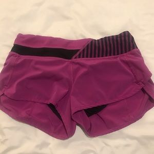 Lululemon Run Speed Short 4-way stretch